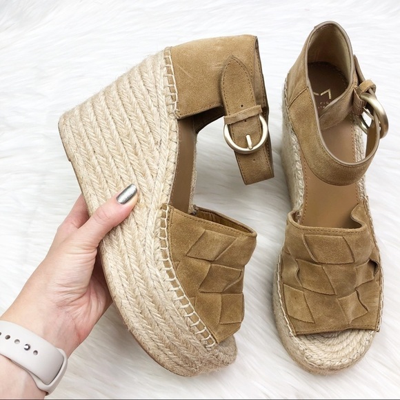 New Marc Fisher LTD Adalla Espadrille Wedge Sandal - Picture 3 of 12